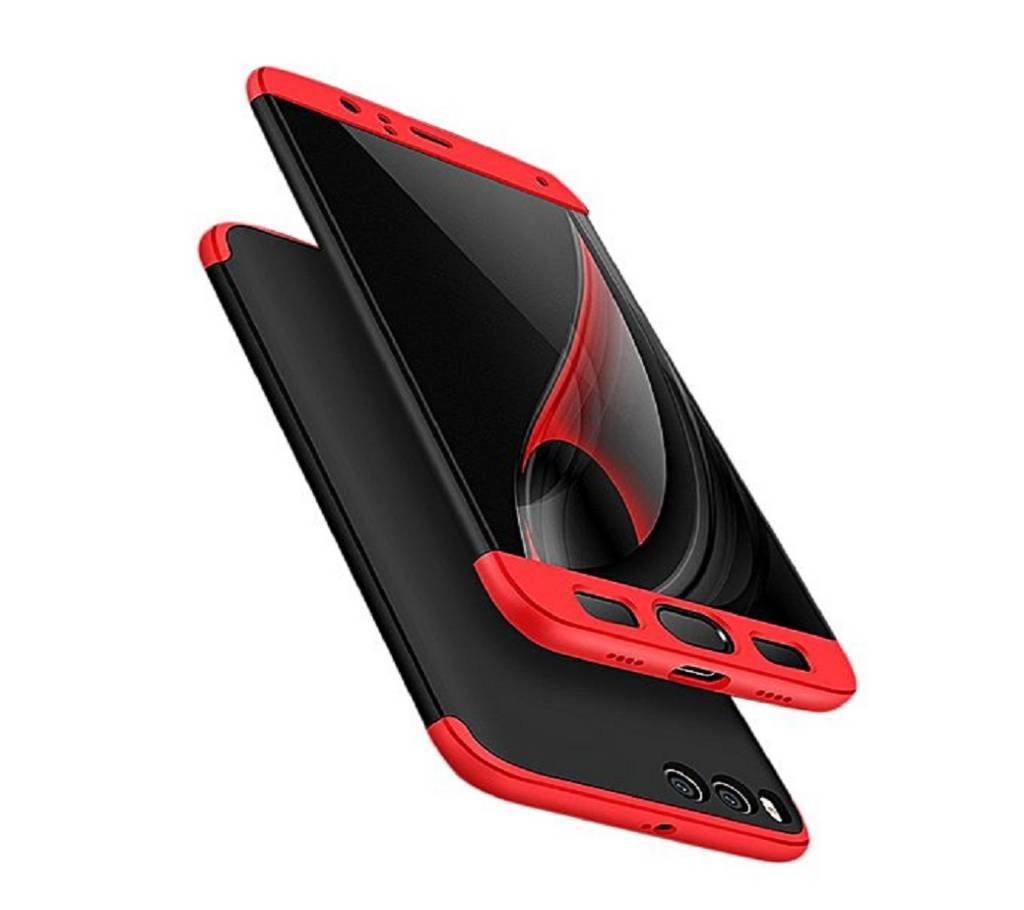 GKK 360 FULL Protection ULTRA SLIM FIT Case Cover for Xiaomi Mi A1 - Black and Red