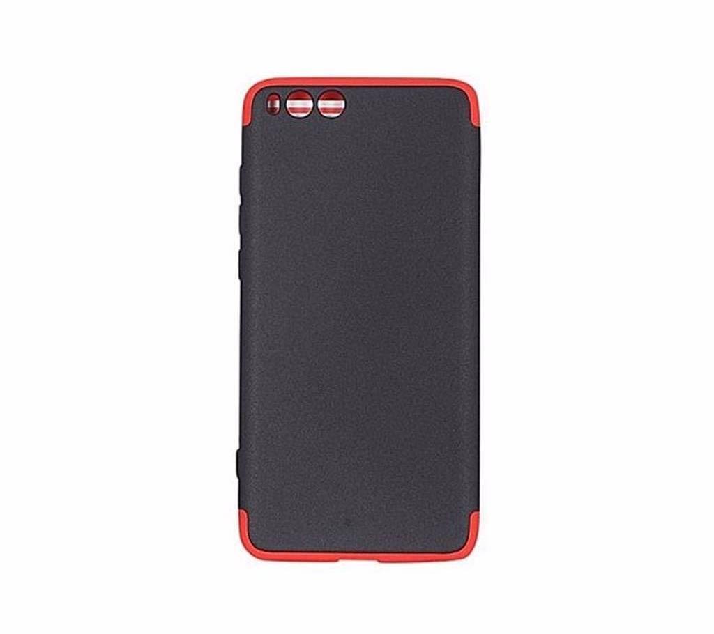 360 Degree Back Cover for Xiaomi Redmi Note 3 - Black and Red