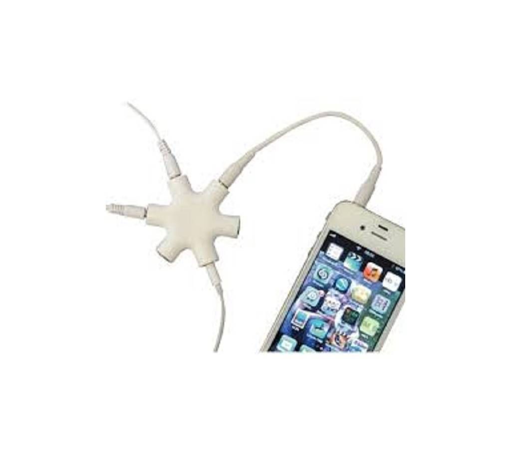 5 Way Headphone Splitter (3.5mm)