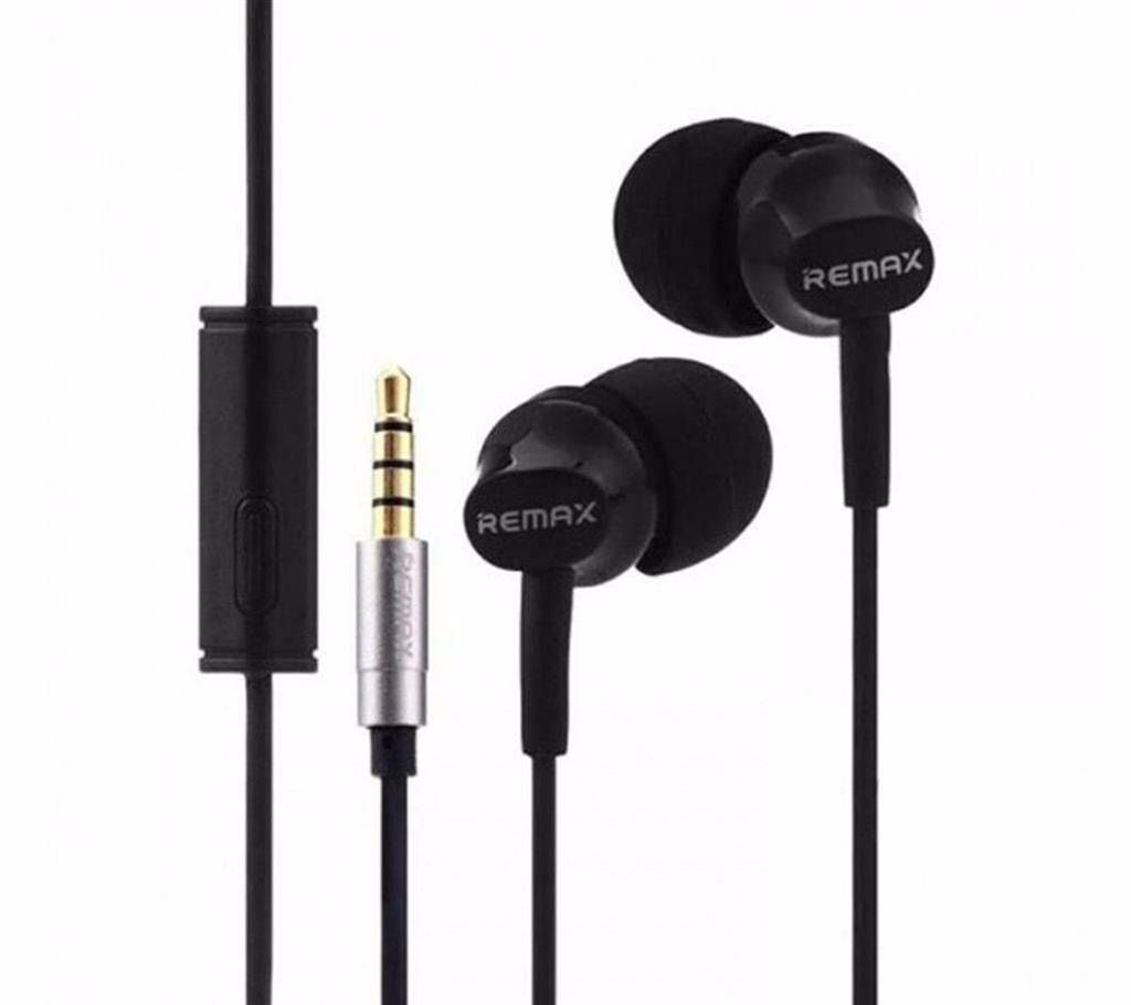 REMAX RM-501 Stereo Earphone - Black