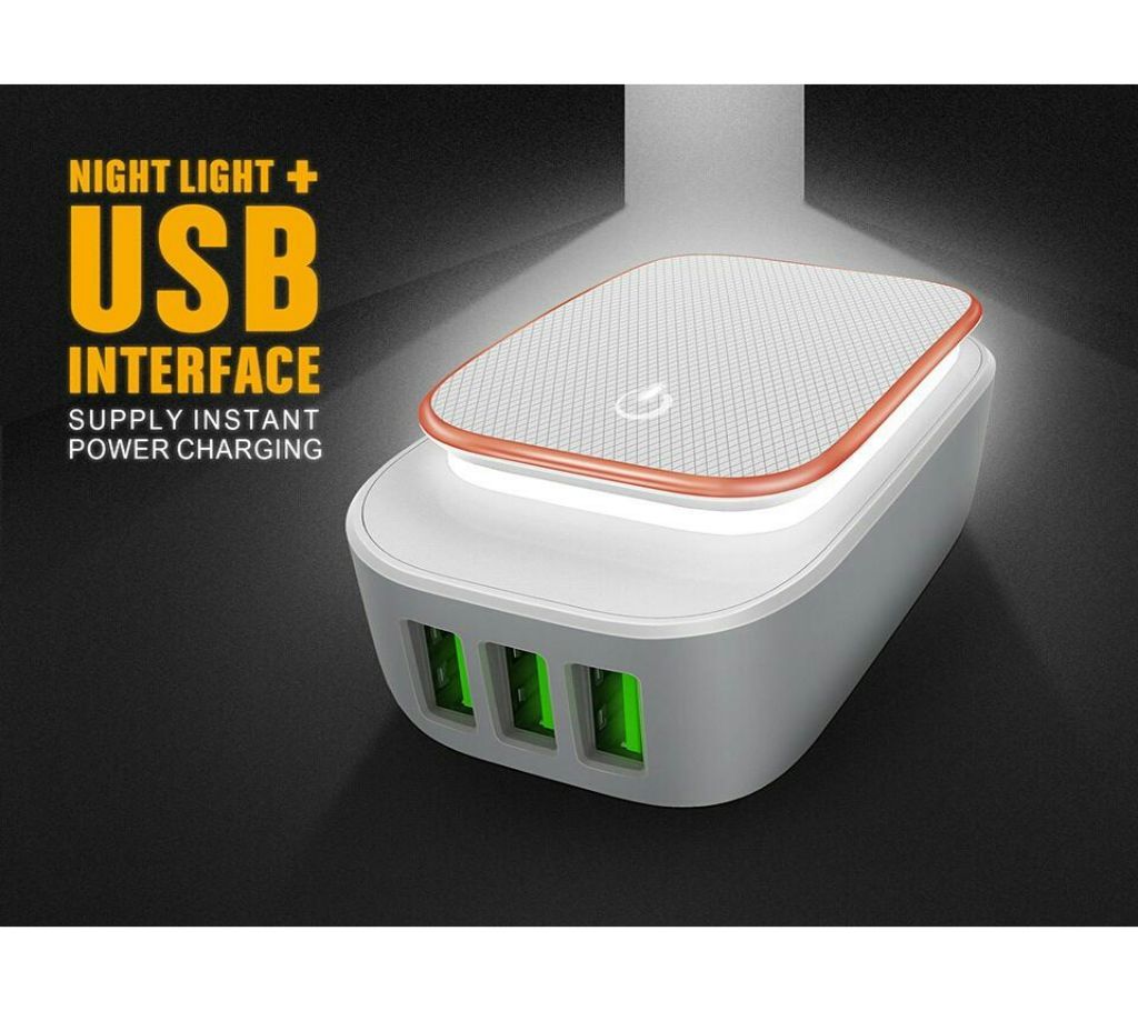Original LDNIO A3305 A4405 LED Touch Lamp With USB Port Charger With Lighting iPhone Cable