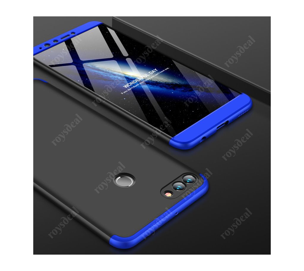 GKK 3 in 1 Full 360 Degree Cover for huawei y9 2018
