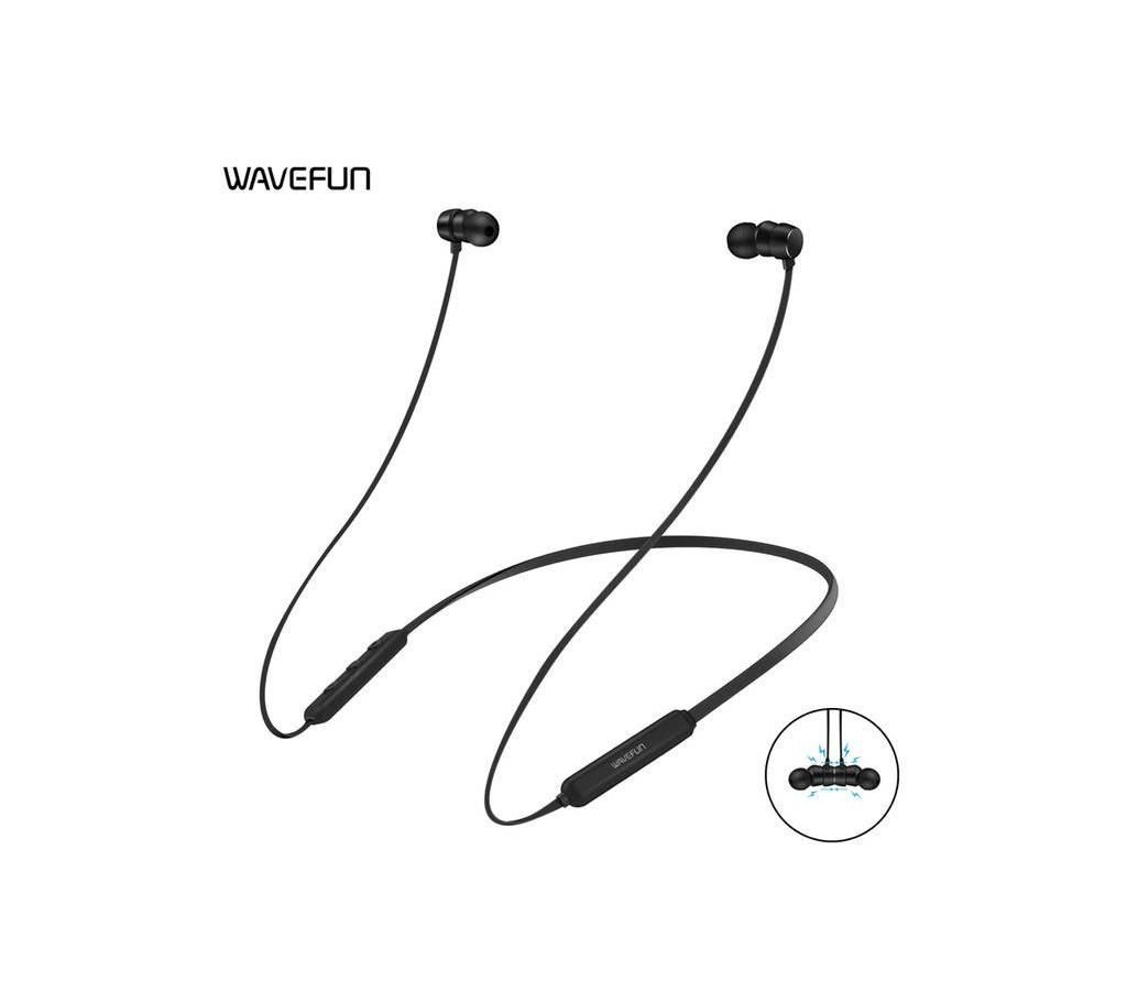 Wavefun Flex Pro Quick Charging AAC Bluetooth Earphone Wireless Headphones IPX5 Waterproof Sports Headset
