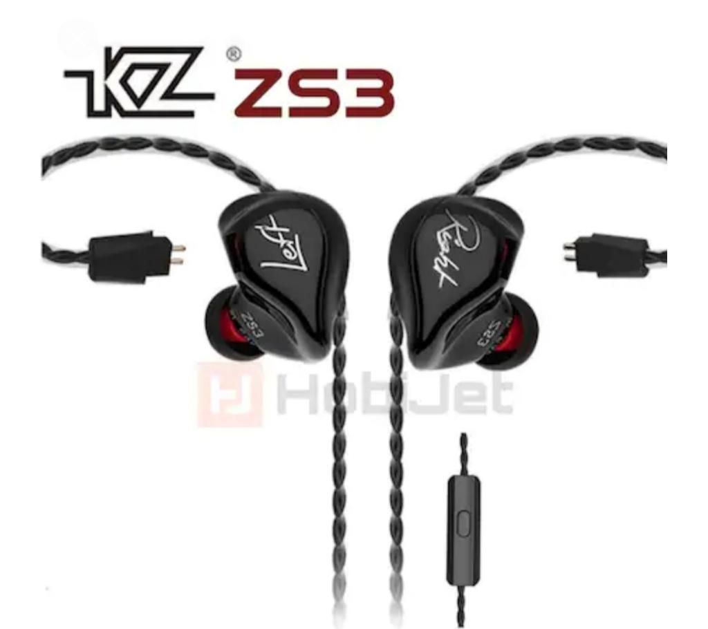 kz zs3 Wired in-ear Earphone 