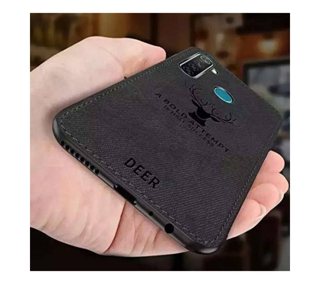 Deer Case Cloth Back Cover For mi Redmi Note 8  