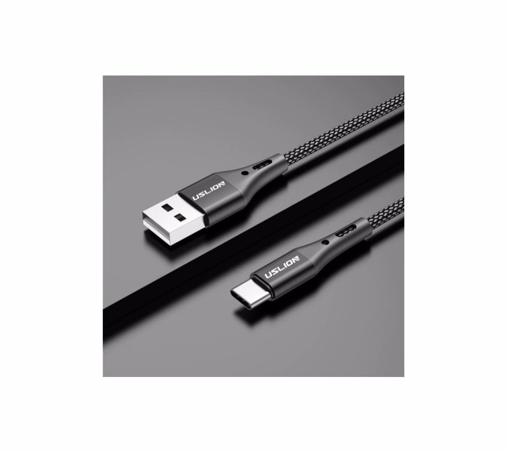 USLION 1m Type C 5A Fast Charging Data Cable