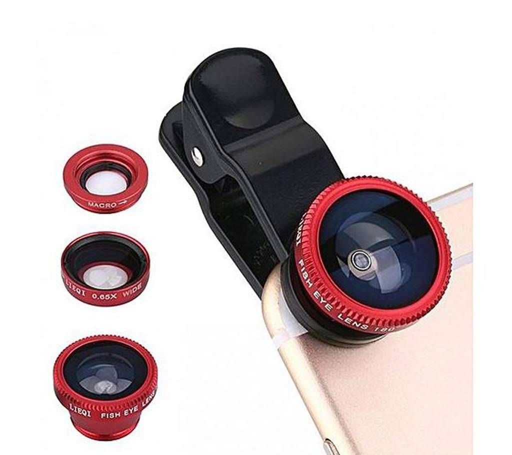 Mobile Zoom Lens - Red and Black