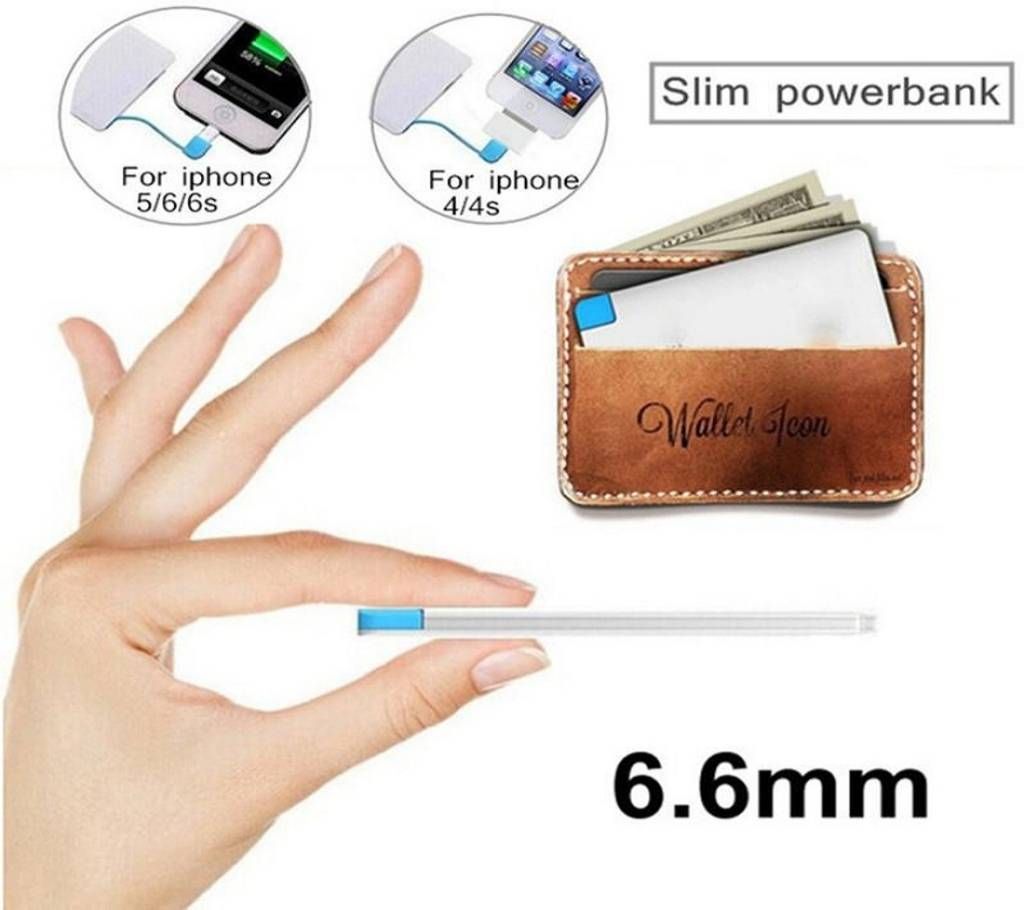 Ultra Thin Power Bank - 2500 mAh