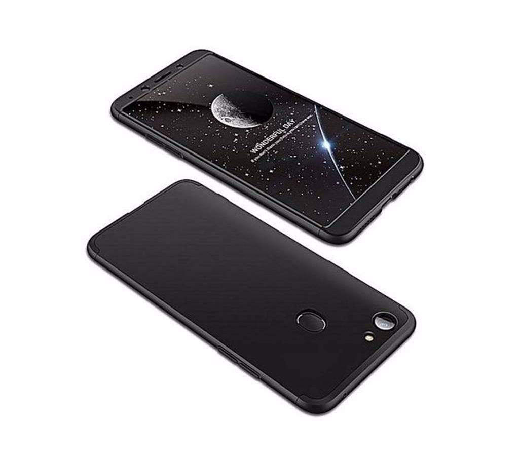 360 Degree Back Cover for Oppo F7 - Black
