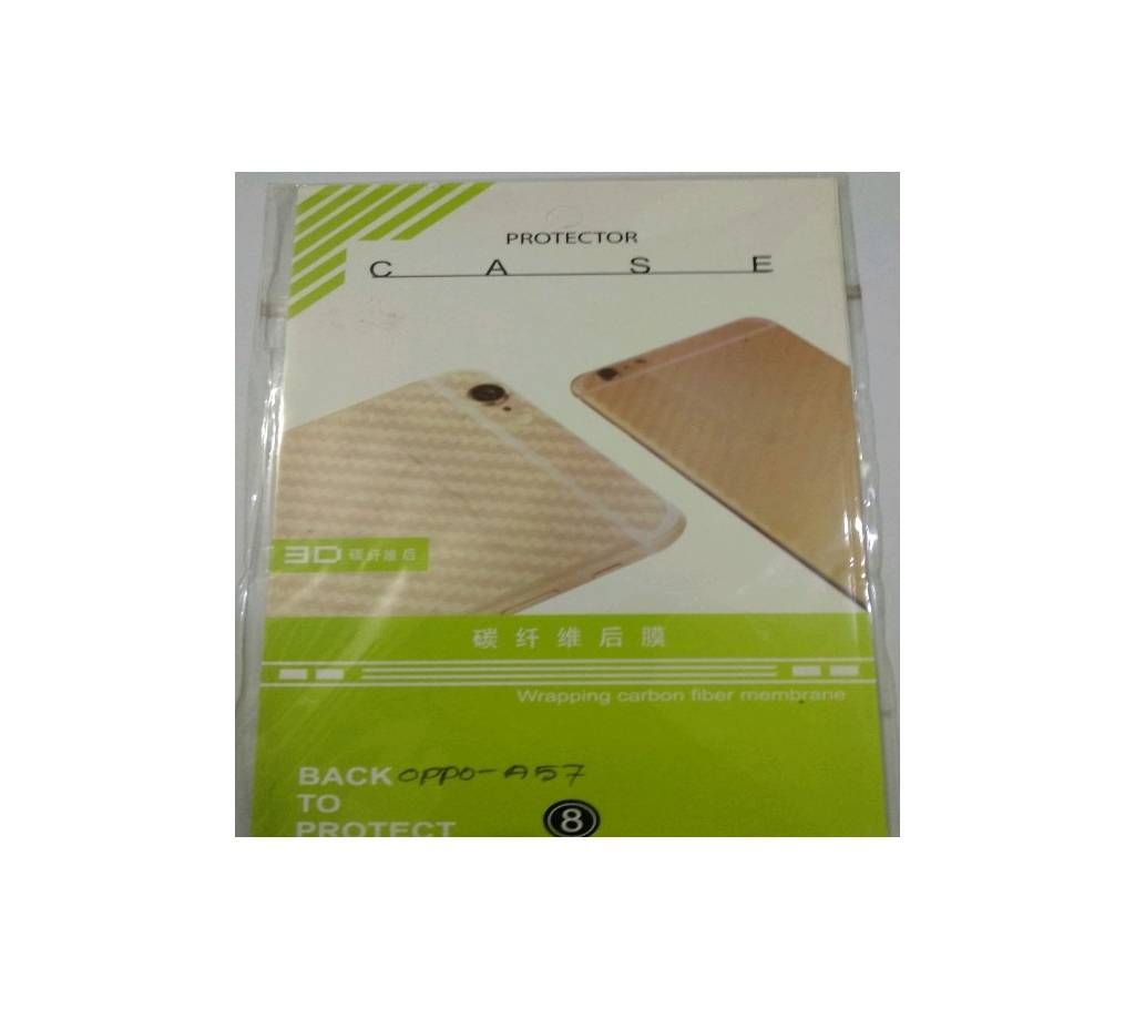 Oppo A57 Transparent Fiber Sticker