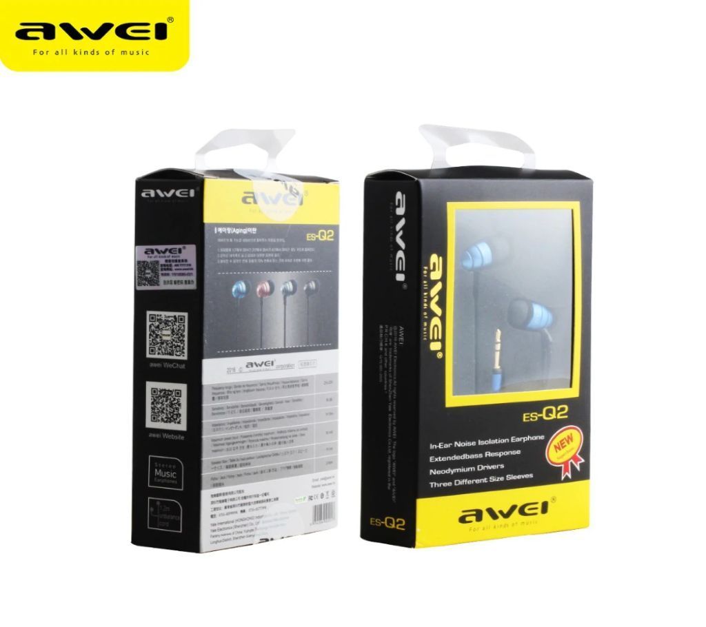 AWEI ESQ2 Supper Bass Earphone