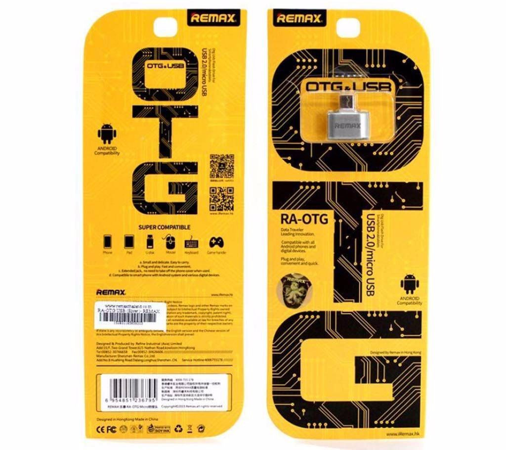 Remax micrro usb  to OTG