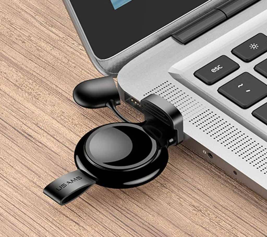 Vktech USAMS US-CC061 USB Magnetic Wireless Charger for iWatch Apple Watch 1/2/3/4