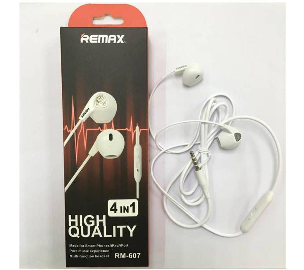 Remax RM-607 black headphones