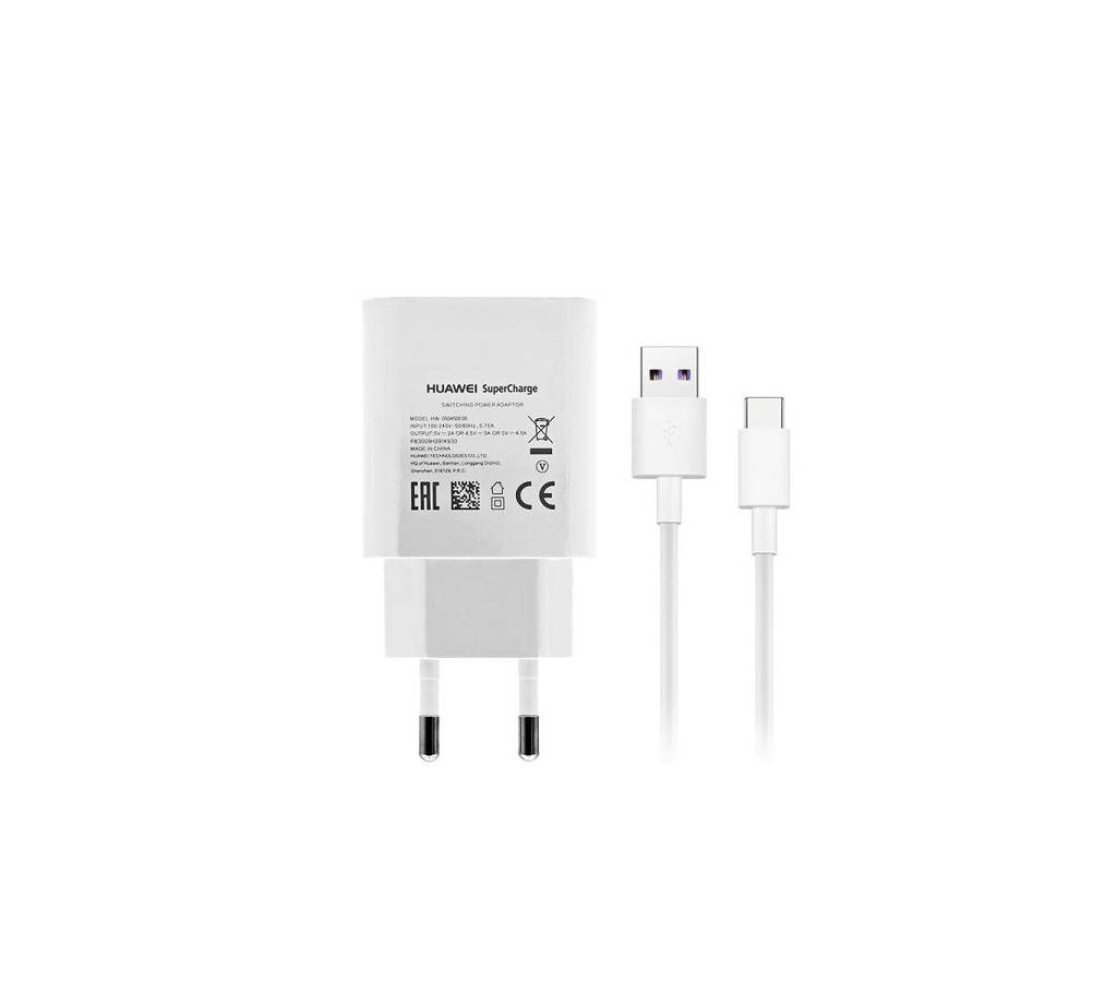 Huawei Fast Charger With USB Cable (Type C)
