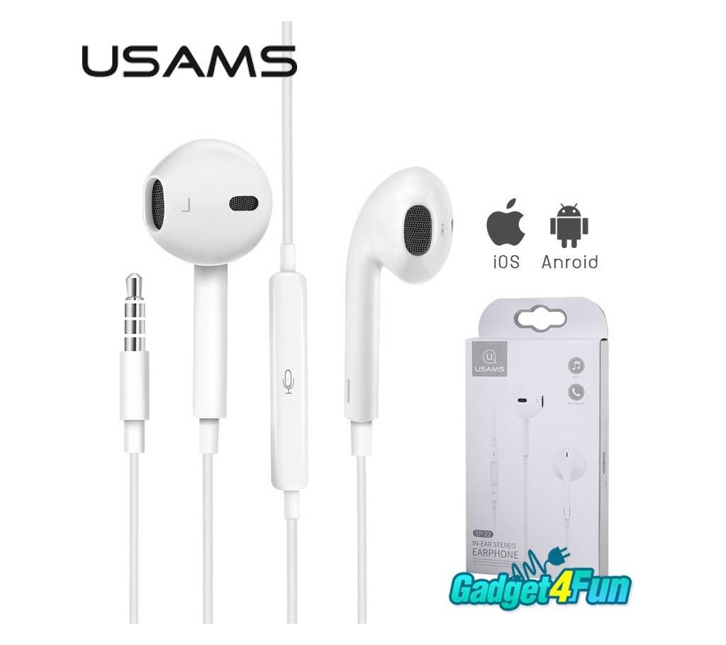 USAMS US-SJ213 EP-22 in-ear Protable Stereo Earphone