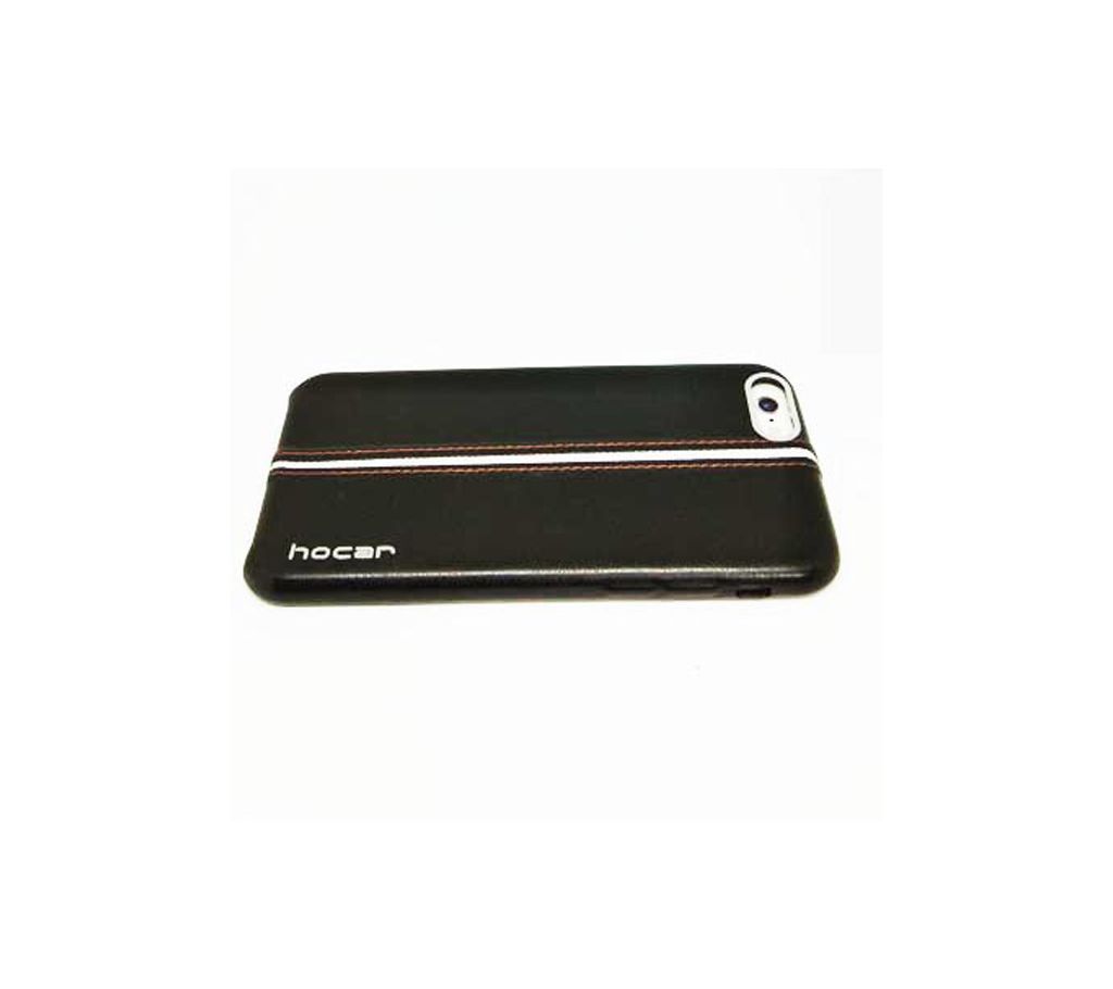 Vorso N Stylish Lexza Series Back Case Cover For Apple iPhone 6s plus  - (Black)
