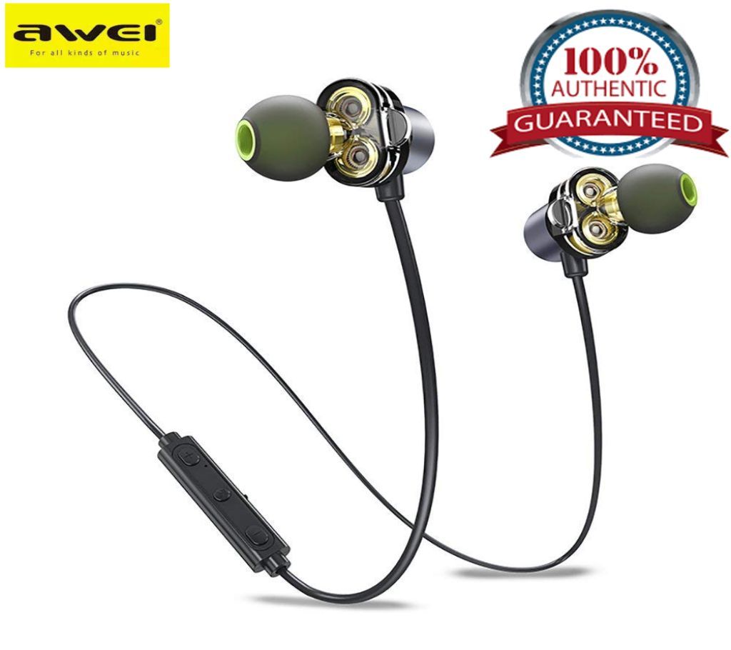 AWEI X650BL Bluetooth 4.1 Sports Earphone Wireless Headphone Neckband Headset