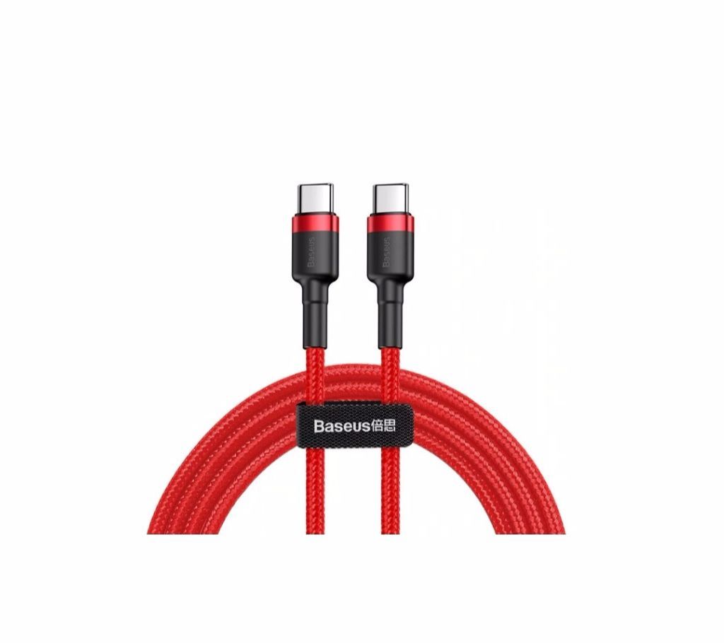 Original Baseus 50cm Type C to Type C Fast Charging USB Cable