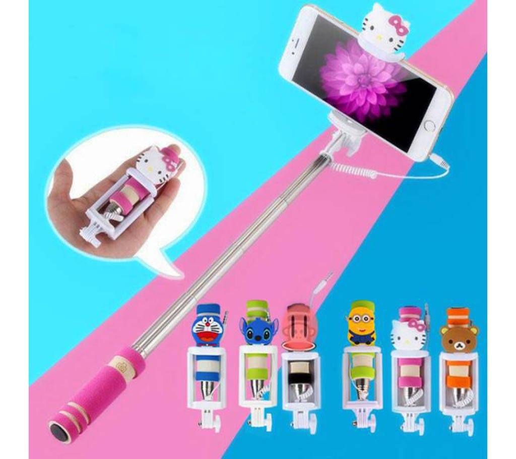 Hello Kitty Wired Selfie Stick 