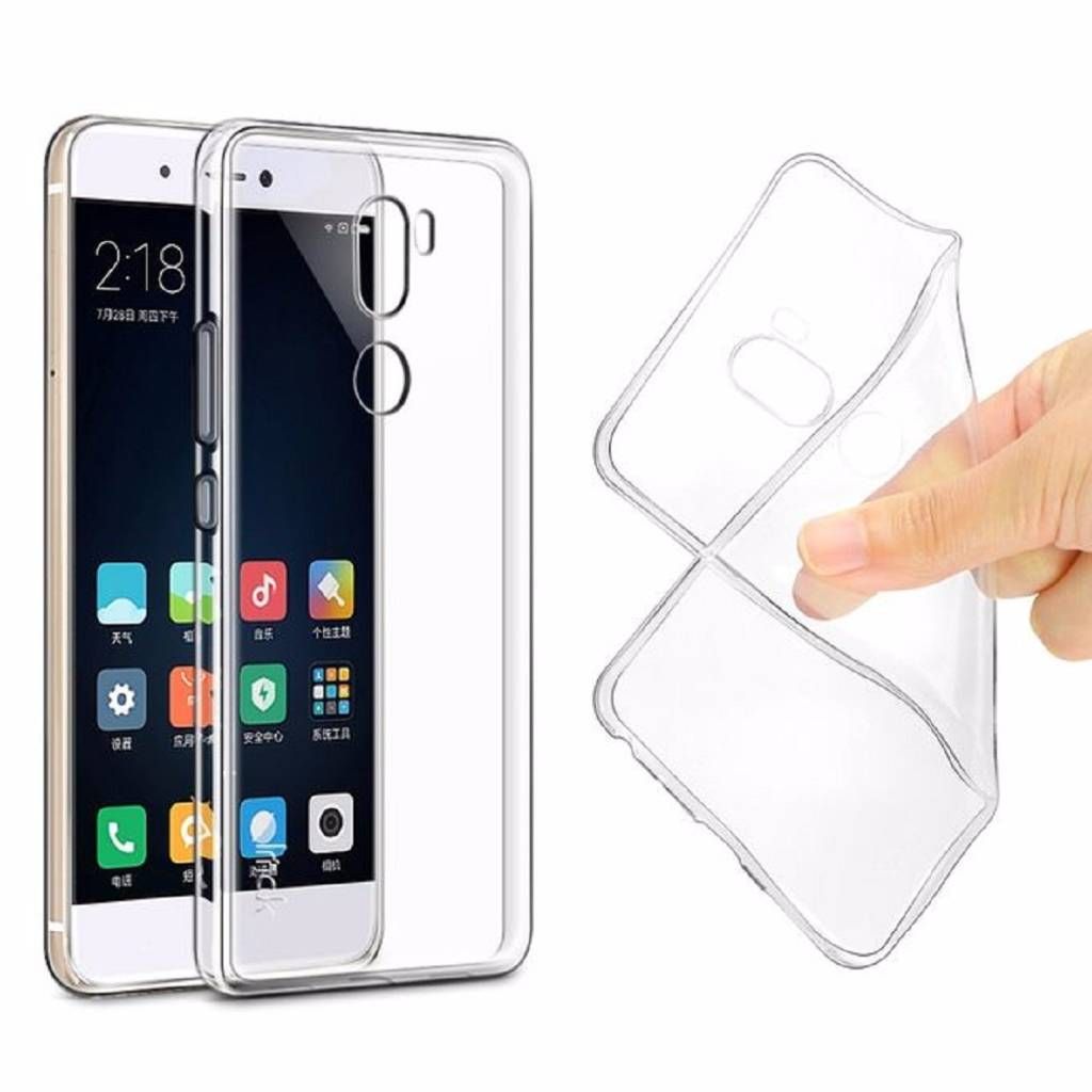 Clear TPU Soft Case For mi 4- Transparent