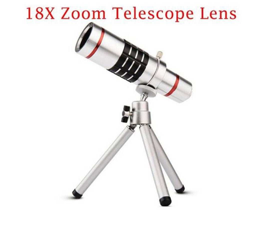 Universal 18X Zoom Telescope Camera Lens