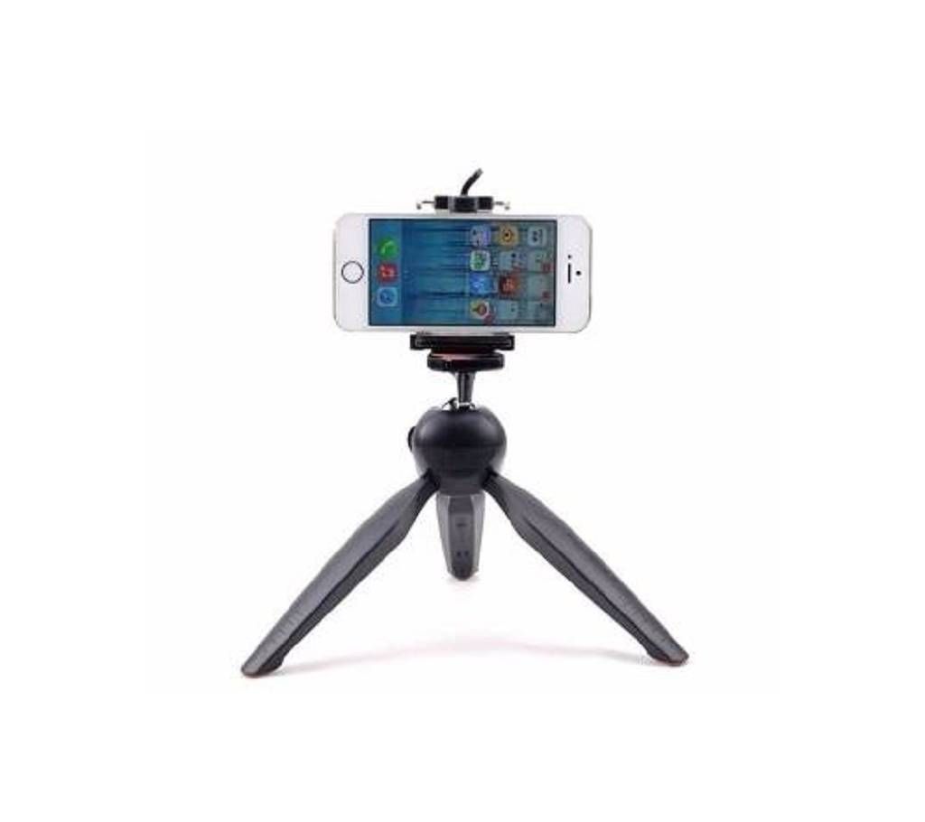 Mini Tripod with Phone Holder Clip YT228 - Black