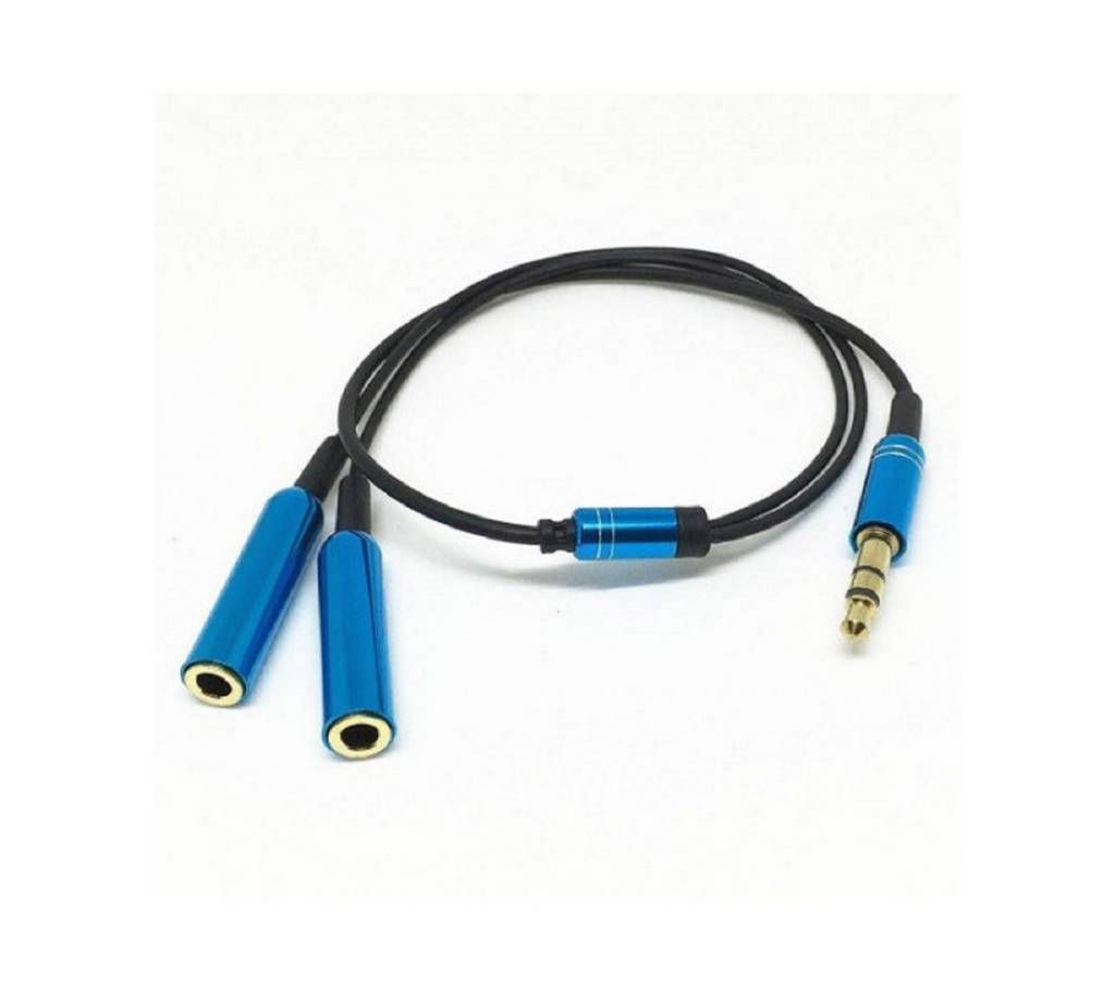 3.5mm Male to 2 Female Audio Stereo Y Splinter Cable