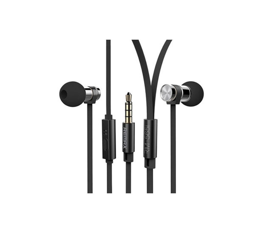 Remax Earbud Headphone Earphone Flat Cable Wire Cord 565i