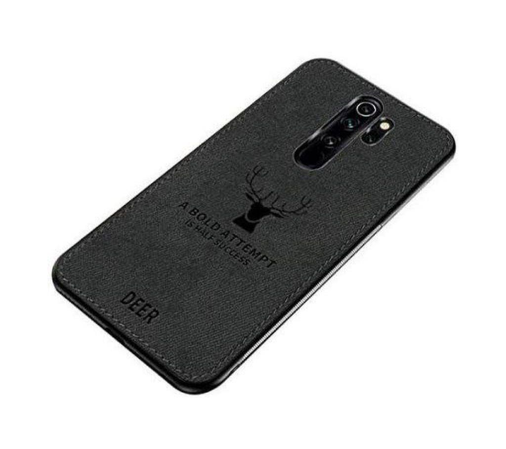 Deer Back Cover For mi Redmi Note 8 Pro-Black