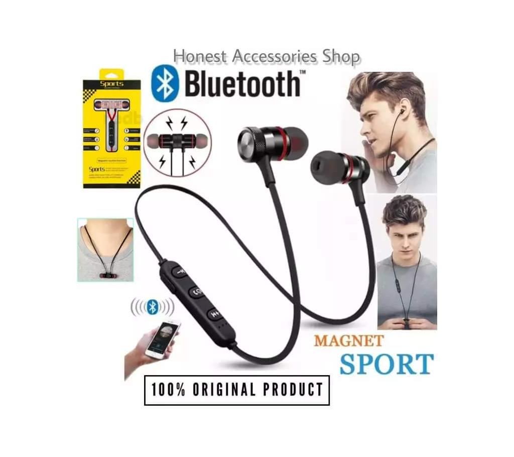 Sports Bluetooth Wireless Headphone with Magnetic.