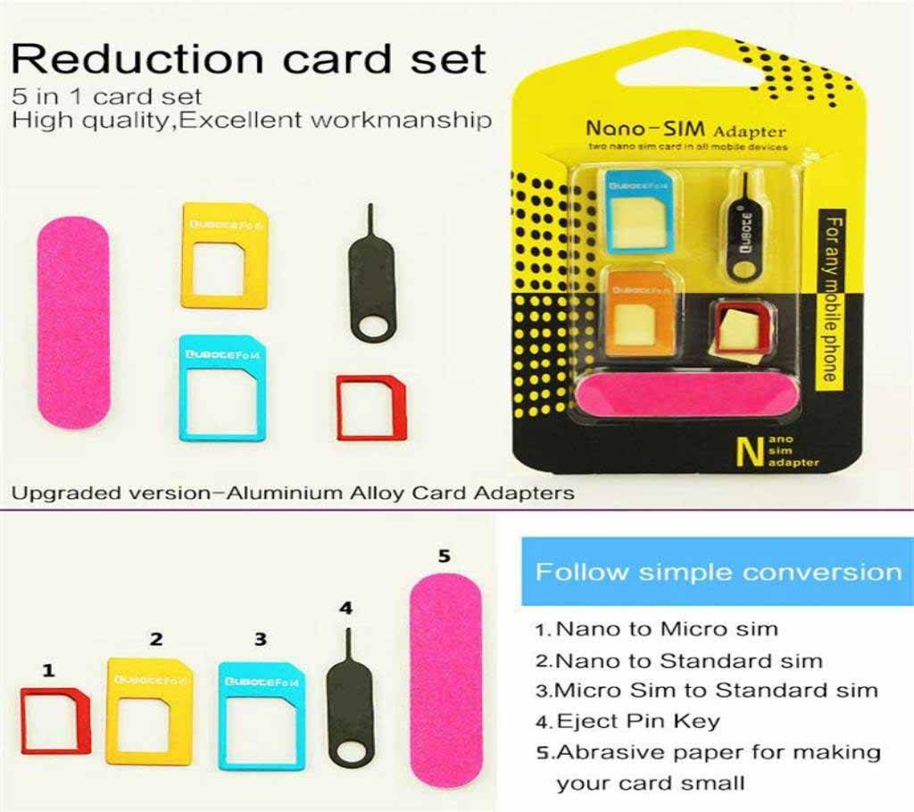 SIM CARD ADAPTER (Aluminum)