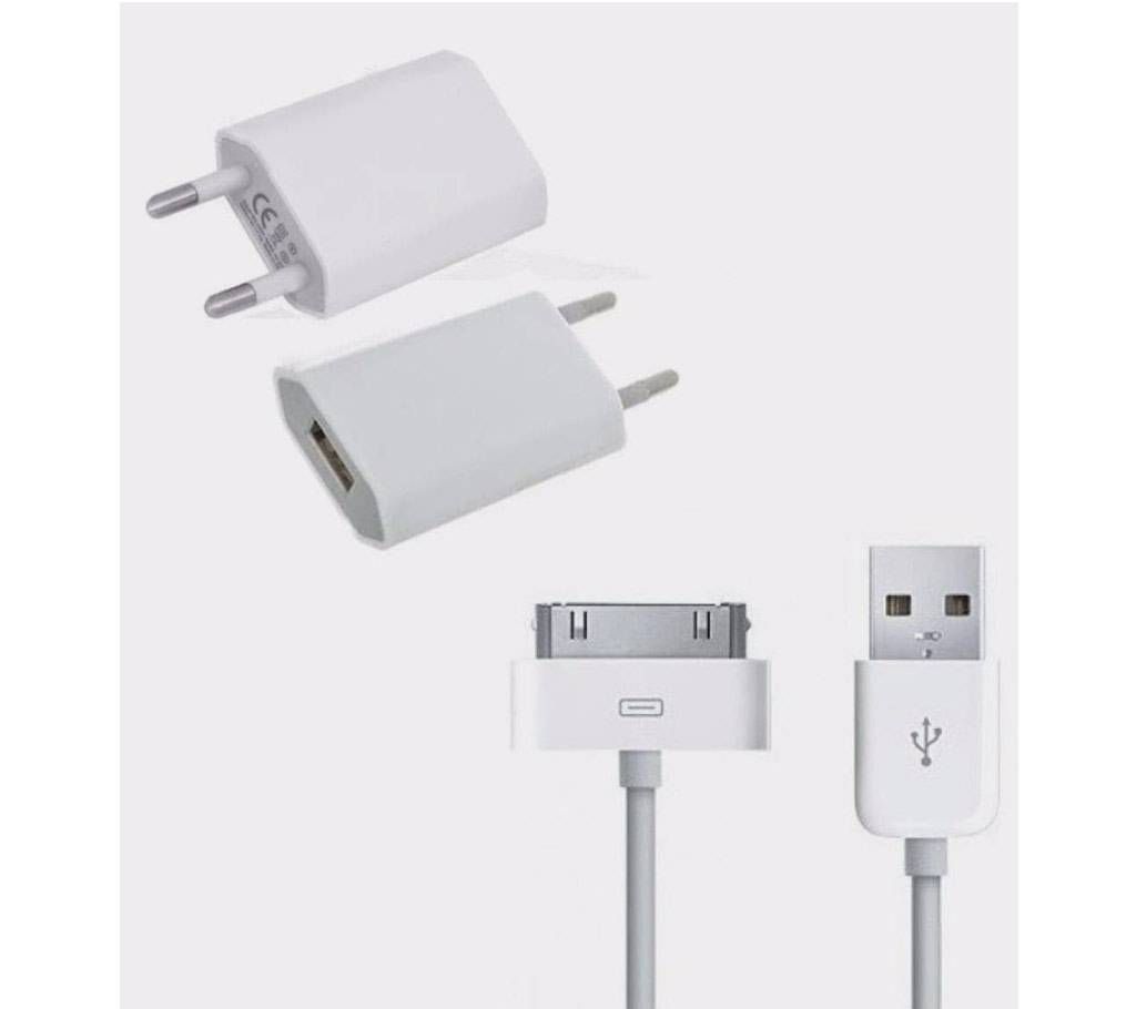 iphone 4s charger- 3 pins