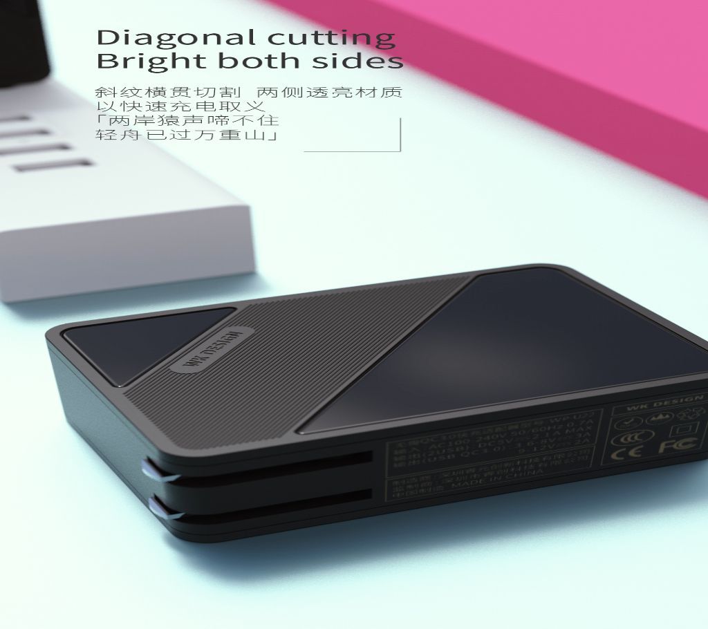 WK Design (WPU22) Fearless QC3.0 Fast Charger