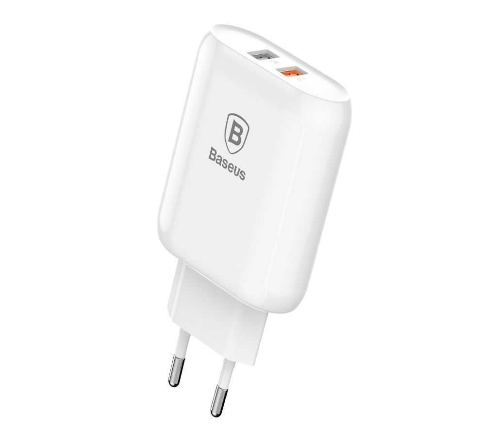 Baseus 23W Quick Charge 3.0 USB Charger For iPhone Samsung Xiaomi QC3.0 5V/3A Fast Charging EU Travel Wall Mobile Phone Charger