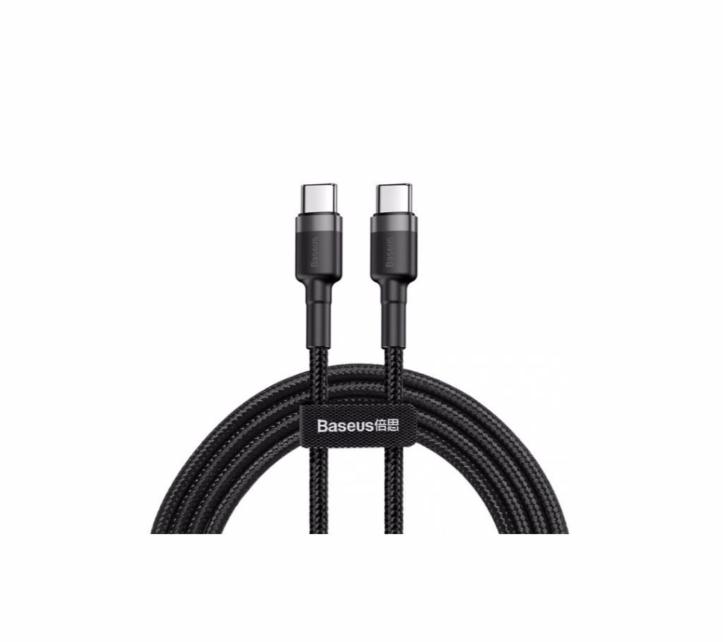 Original Baseus 1 Meter Type C to Type C Fast Charging USB Cable