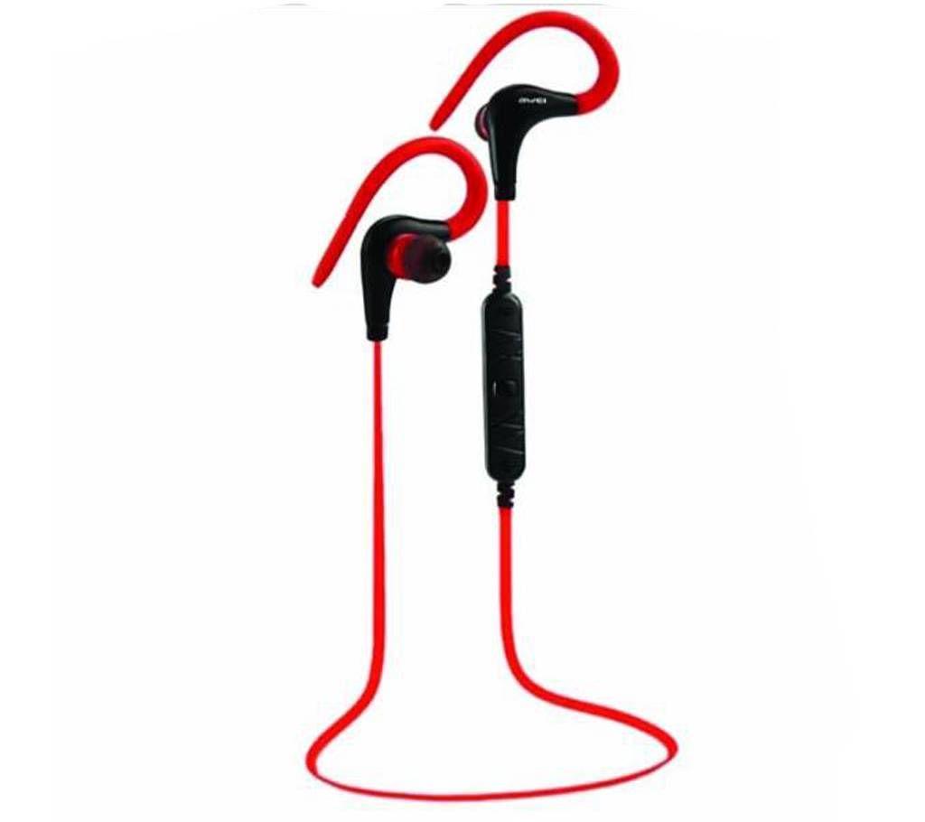 Awei A890BL Wireless Bluetooth Headset-Red