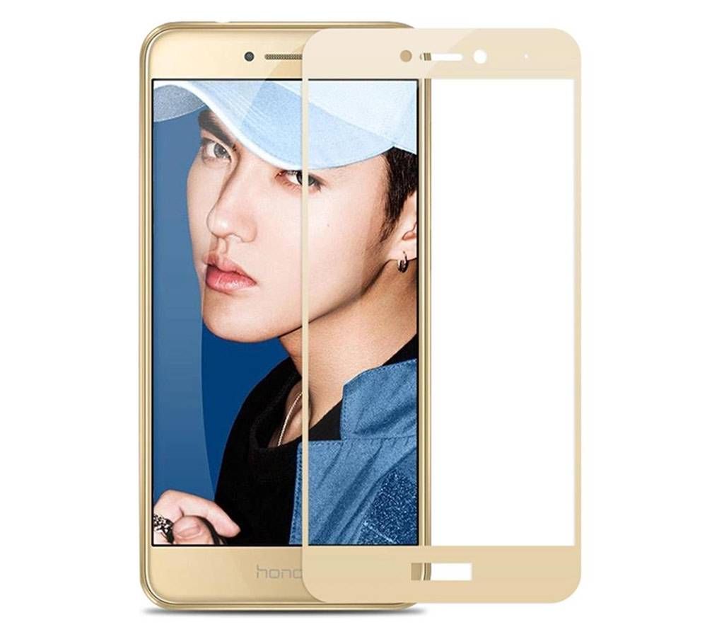 3D Full cover Tempered Glass For Huawei Gr3 2017 - Gold