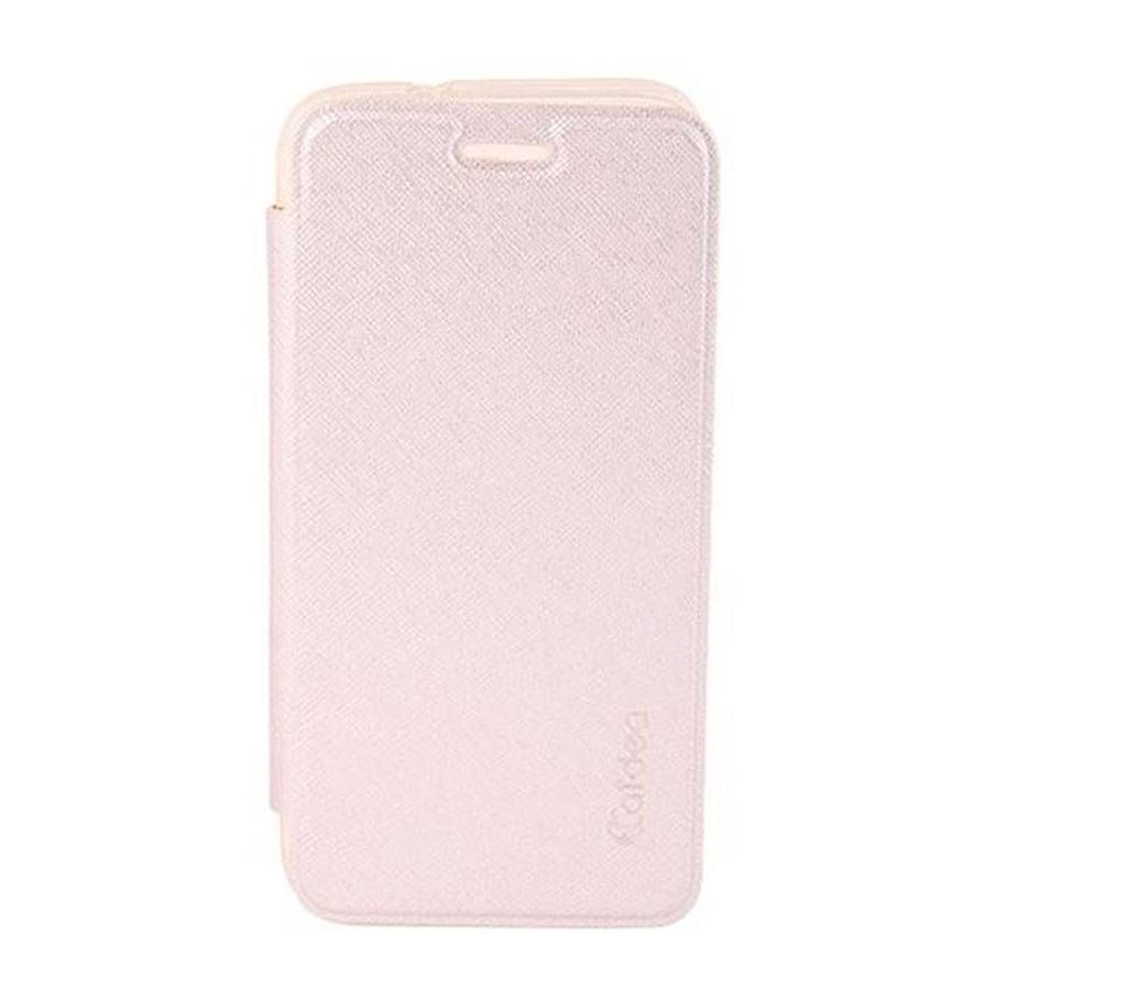 Flip Cover Case for Huawei Y3 (2017) - Gold