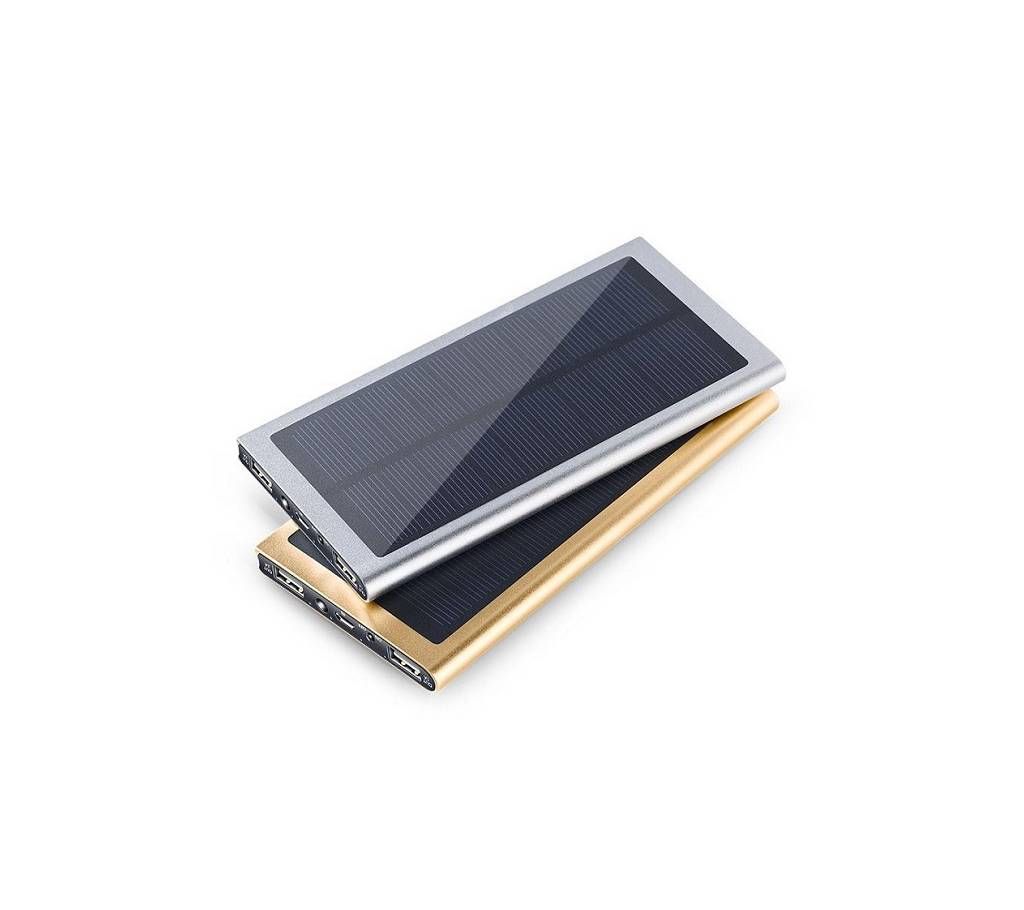 Ultra Thin 20000mAh Dual USB Solar PowerBank