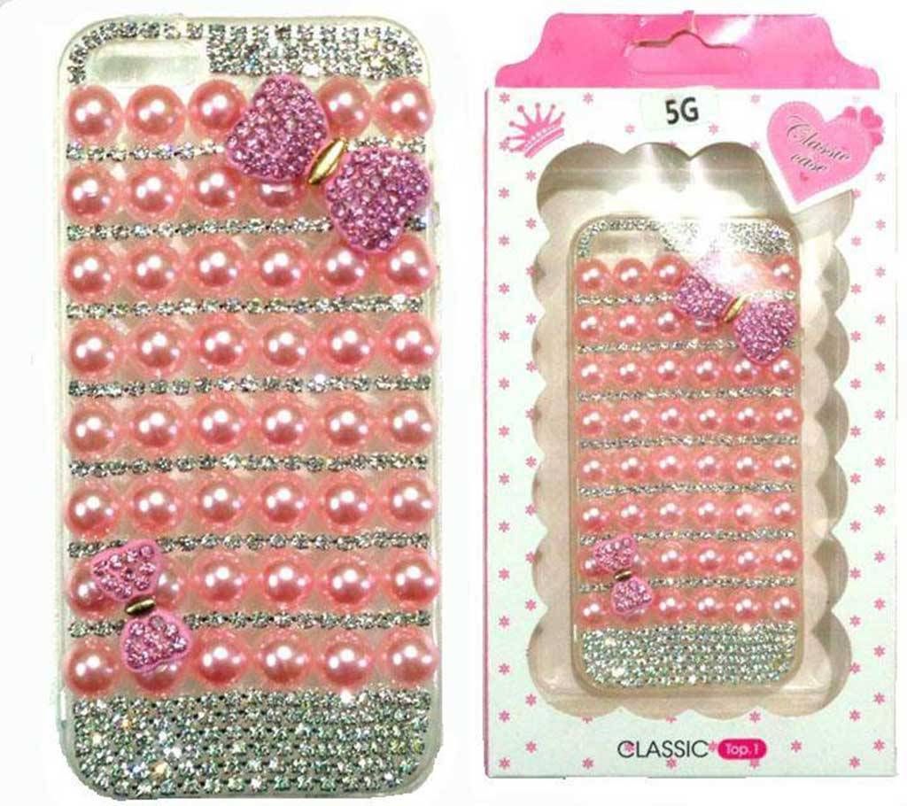 Stone Setting Back Cover for iPhone 5
