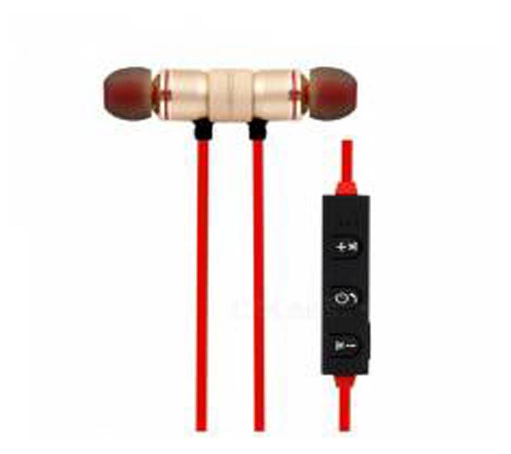 XT-6 BLUETOOTH EAR PHONE WITH MIC-RED