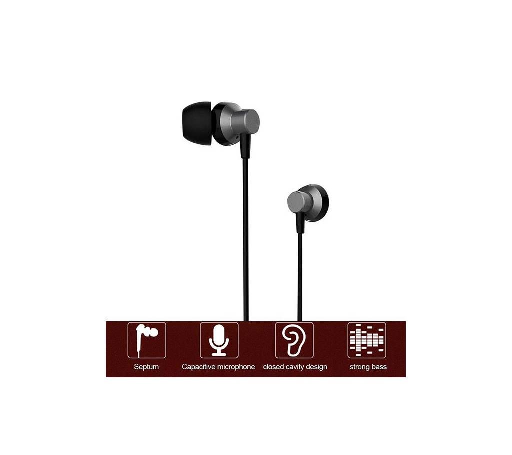 REMAX RM-512 Wired Music Headset (Black)