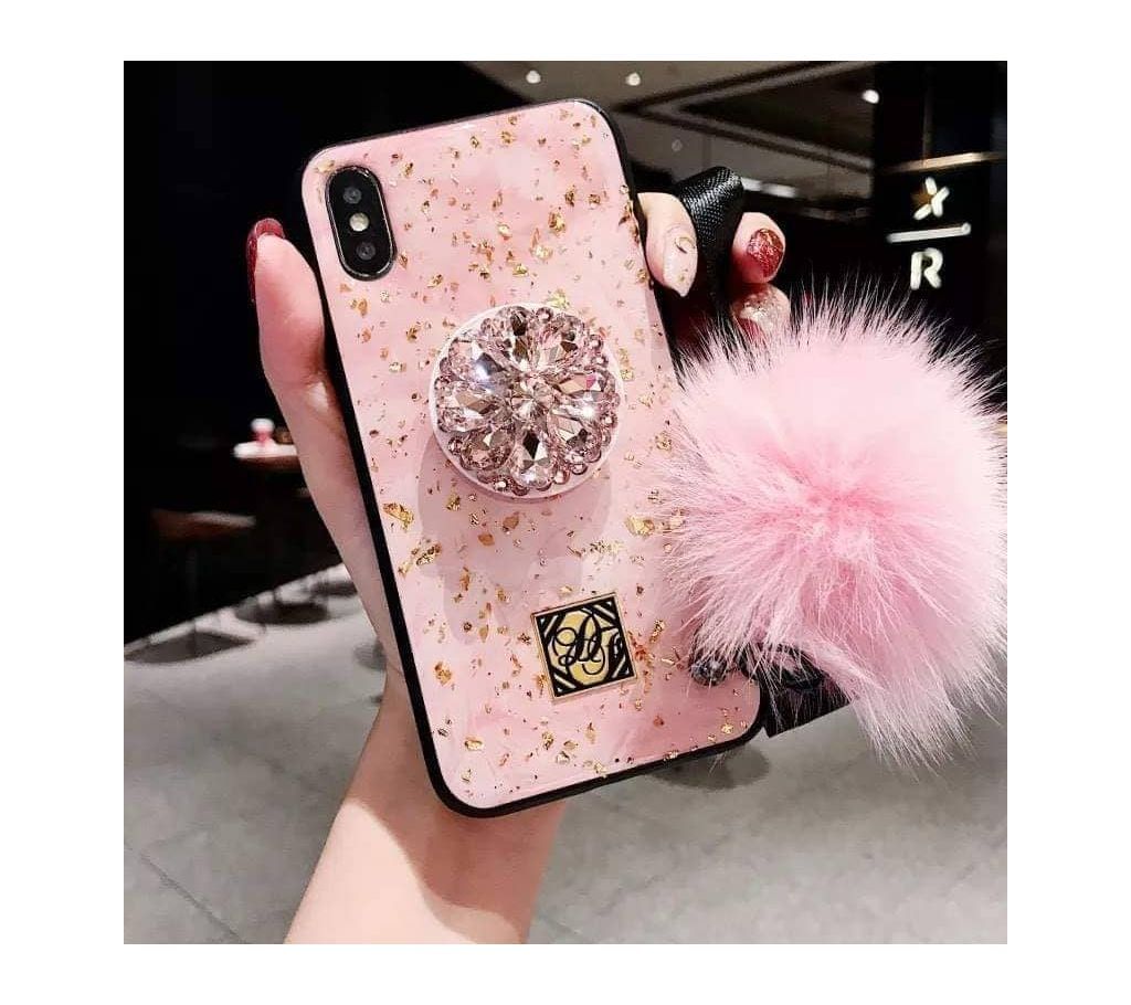 Samsung Galaxy M 20 Luxury Bling Glitter Silicone Pop Holder Case Cover