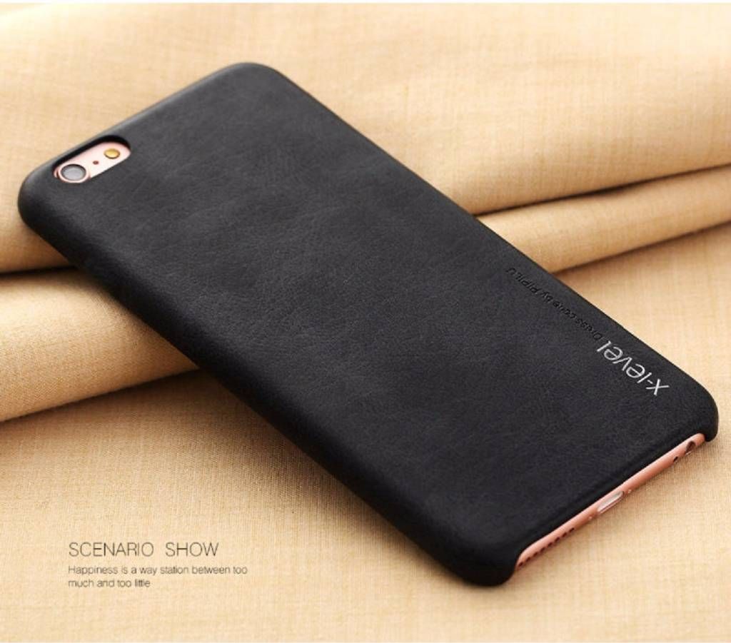 Leather back Case for iPhone 6/6s 4.7'-black