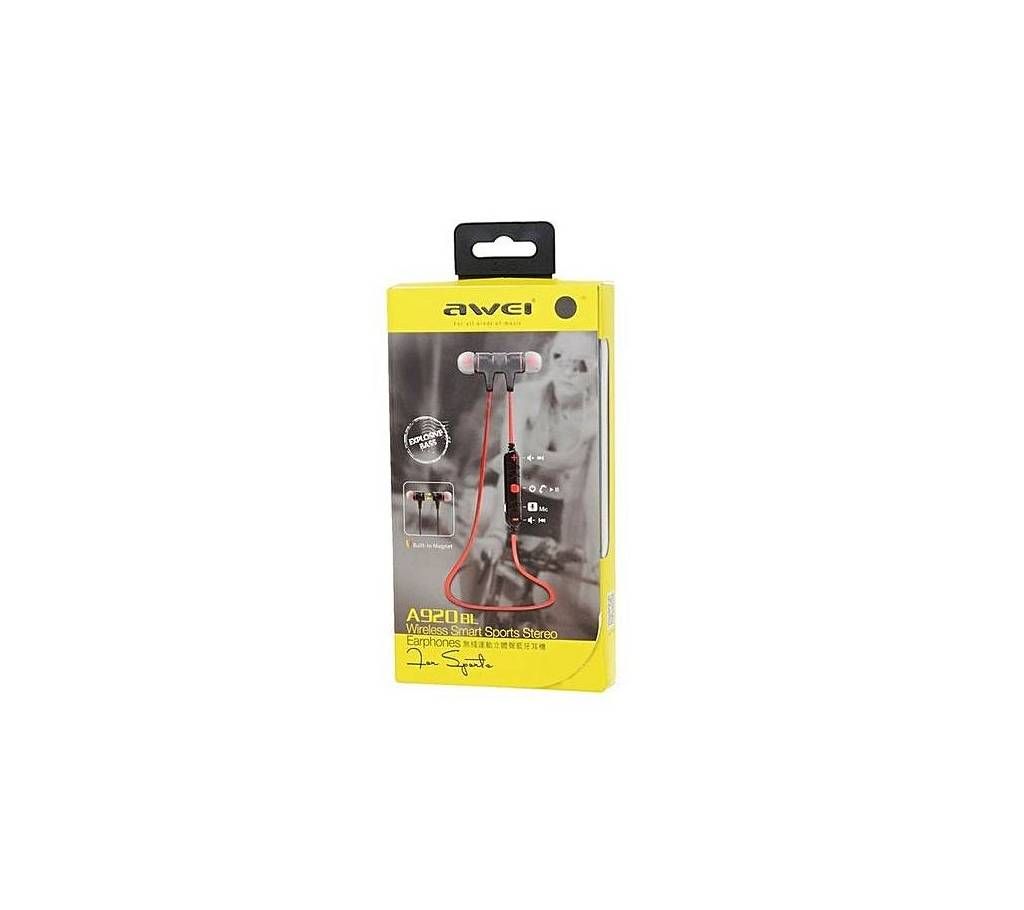 Awei A920BL - Wireless Bluetooth Earphone - Black