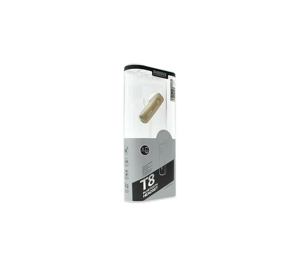 REMAX RB-T8 Wireless Bluetooth Headphone GOLD