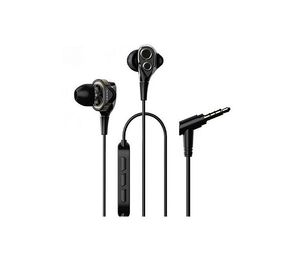 UiiSii BA-T8 - In-Ear Earphone - Black