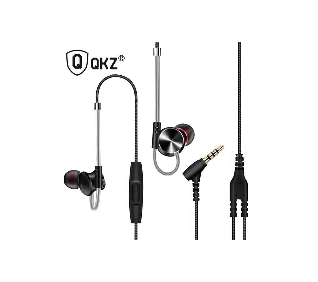 QKZ DM10 In Ear Earphones Dual Driver Extra Bass Turbo Wide Sound