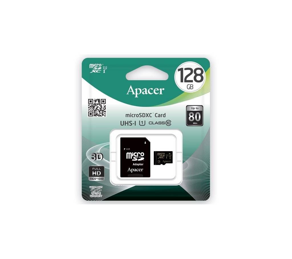 APACER MICRO SD XC CLASS10 Memory 128GB
